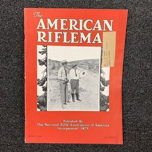 Vintage The American Rifleman Magazine July 1935 Sporting Hunting Firearms